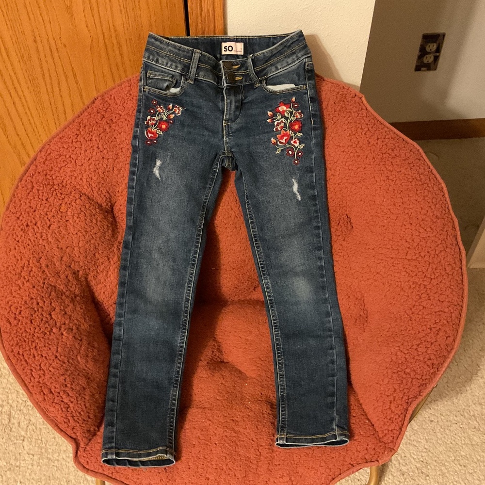 So girls blue jeans